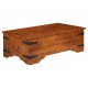 Sonata H Маса за кафе масивно акациево дърво с меден финиш 110x55x35 см