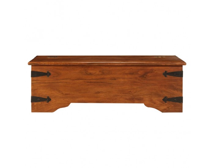 Sonata H Маса за кафе масивно акациево дърво с меден финиш 110x55x35 см