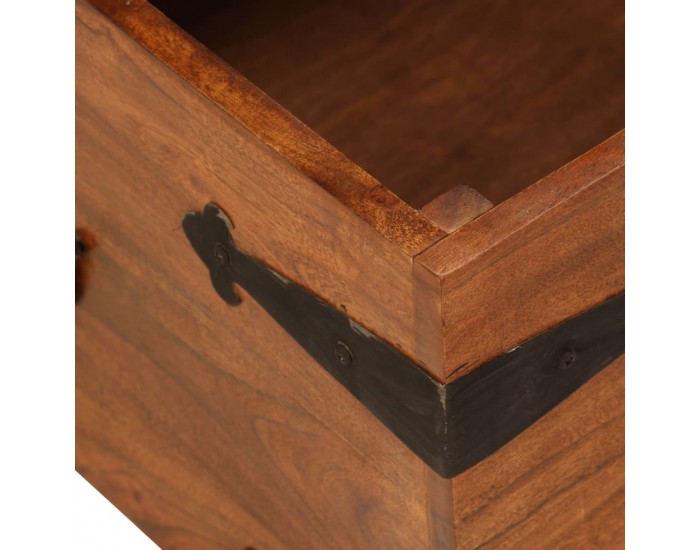 Sonata H Маса за кафе масивно акациево дърво с меден финиш 110x55x35 см