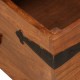 Sonata H Маса за кафе масивно акациево дърво с меден финиш 110x55x35 см