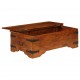 Sonata H Маса за кафе масивно акациево дърво с меден финиш 110x55x35 см