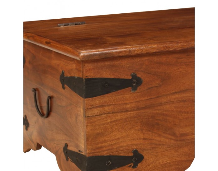 Sonata H Маса за кафе масивно акациево дърво с меден финиш 110x55x35 см