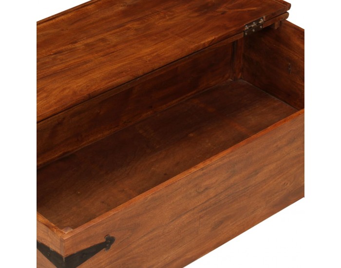 Sonata H Маса за кафе масивно акациево дърво с меден финиш 110x55x35 см