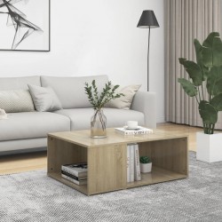 Sonata H Маса за кафе, дъб сонома, 90x67x33 см, инженерно дърво - Măsuțe de living