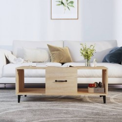 Sonata H Кафе маса, дъб сонома, 102x50x40 см, инженерно дърво - Măsuțe de living