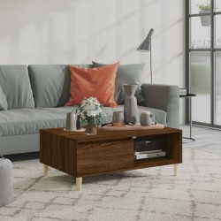 Sonata H Кафе маса, кафяв дъб, 90x60x35 см, инженерно дърво - Măsuțe de living