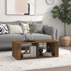 Sonata H Кафе маса, опушен дъб, 100x50x36 см, инженерно дърво - Măsuțe de living