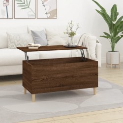 Sonata H Маса за кафе, кафяв дъб, 90x44,5x45 см, инженерно дърво - Măsuțe de living