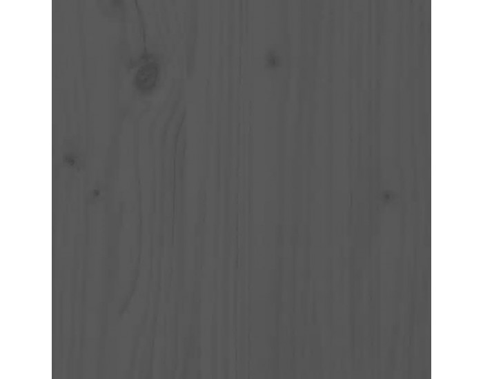 Sonata H Кафе маса, сива, Ø 55x60 см, борово дърво масив