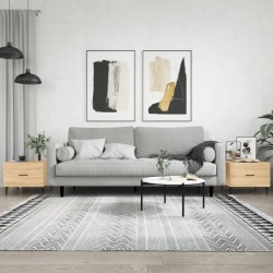 Sonata H Кафе маси, 2 бр, дъб сонома, 50x50x40 см, инженерно дърво - Măsuțe de living