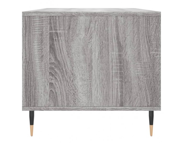 Sonata H Маса за кафе, сив сонома, 90x49x45 см, инженерно дърво