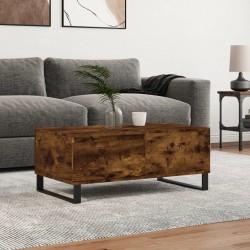 Sonata H Кафе маса, опушен дъб, 90x50x36,5 см, инженерно дърво - Măsuțe de living