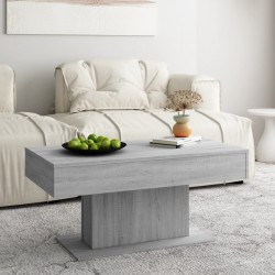 Sonata H Маса за кафе, сив сонома, 96x50x45 см, инженерно дърво - Măsuțe de living