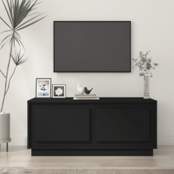 Sonata H Маса за кафе, черна, 102x50x44 см, инженерно дърво - Măsuțe de living