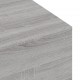 Sonata H Кафе маса, сив сонома, 100x49,5x31 см, инженерно дърво