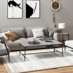 Sonata H Кафе маса, сив сонома, 100x50x35 см, инженерно дърво - Măsuțe de living