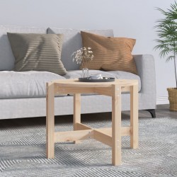 Sonata H Кафе маса, Ø 62,5x45 см, борово дърво масив - Mese