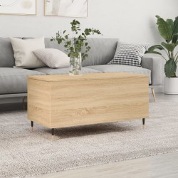 Sonata H Кафе маса, дъб сонома, 90x44,5x45 см, инженерно дърво - Măsuțe de living