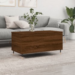 Sonata H Маса за кафе, кафяв дъб, 90x44,5x45 см, инженерно дърво - Măsuțe de living