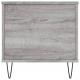 Sonata H Кафе маса, сив сонома, 90x44,5x45 см, инженерно дърво