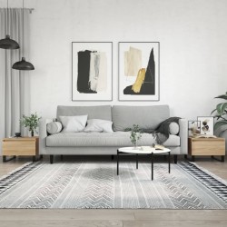 Sonata H Холни маси, 2 бр, дъб сонома, 50x46x35 см, инженерно дърво - Măsuțe de living