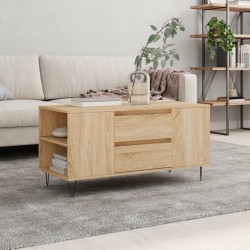 Sonata H Кафе маса, дъб сонома, 102x44,5x50 см, инженерно дърво - Mese