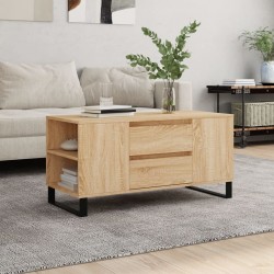 Sonata H Кафе маса, дъб сонома, 102x44,5x50 см, инженерно дърво - Mese