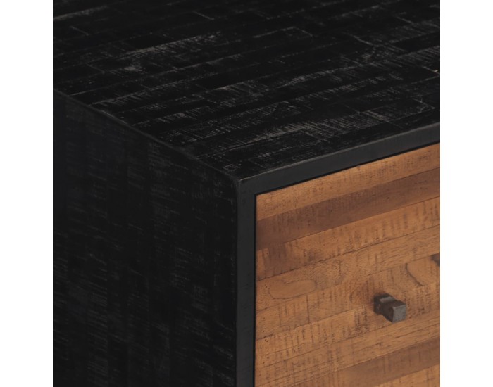 Sonata H Маса за кафе 90x50x41 см масивно регенерирано тиково дърво