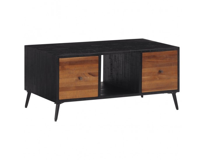 Sonata H Маса за кафе 90x50x41 см масивно регенерирано тиково дърво