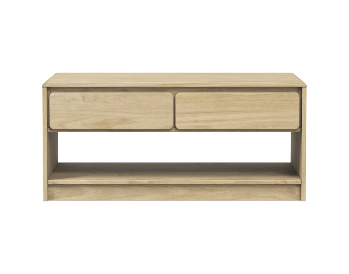 Sonata H Кафе маса SAUDA, дъб, 99x55x45 см, борово дърво масив