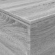 Sonata H Маса за кафе с LED осветление, сив сонома, 90x50x40 см