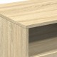 Sonata H Маса за кафе с LED осветление, сонома дъб, 90x49x40 см