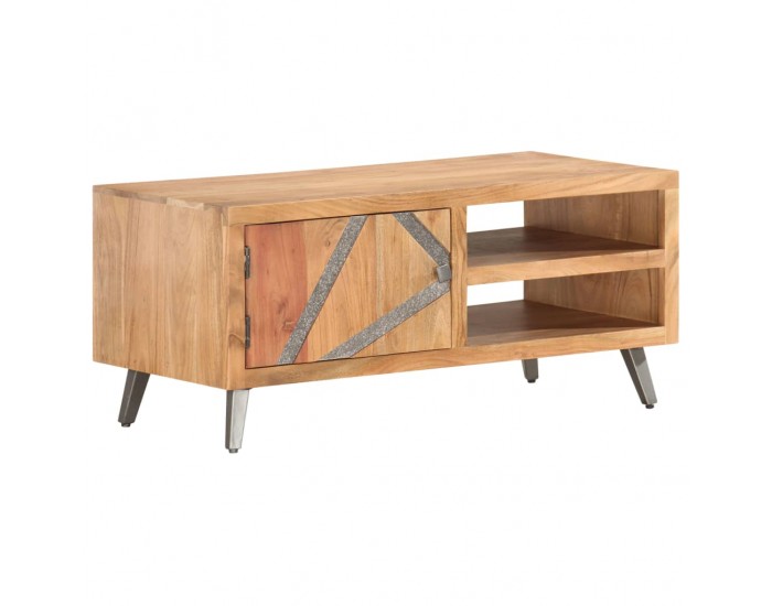 Sonata H Маса за кафе, 90x45x40 см, акациево дърво масив