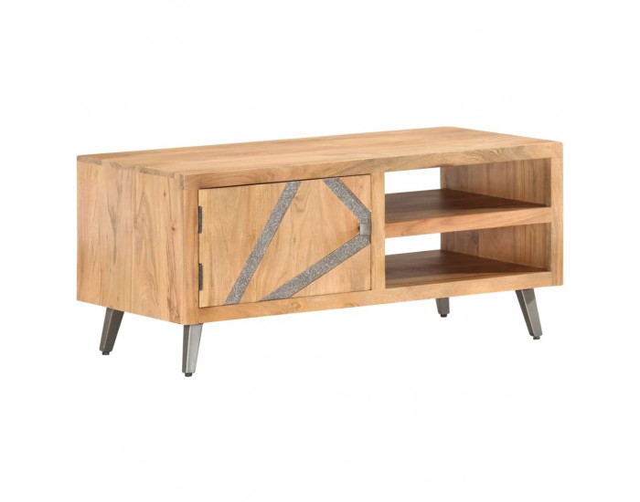 Sonata H Маса за кафе, 90x45x40 см, акациево дърво масив