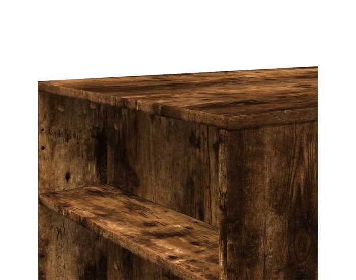 Sonata H Кафе маса, опушен дъб, 102x55x42 см, инженерно дърво