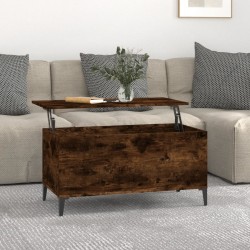 Sonata H Кафе маса, опушен дъб, 90x44,5x45 см, инженерно дърво - Măsuțe de living
