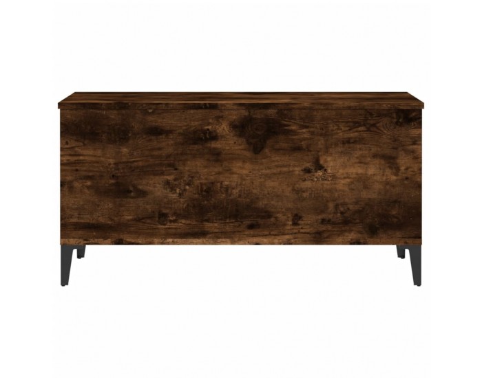 Sonata H Кафе маса, опушен дъб, 90x44,5x45 см, инженерно дърво