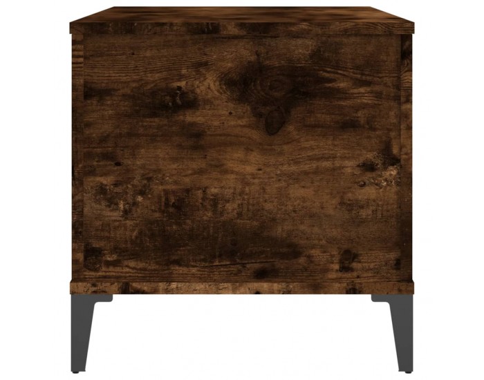 Sonata H Кафе маса, опушен дъб, 90x44,5x45 см, инженерно дърво