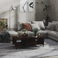 Sonata H Маса за кафе, опушен дъб, 103,5x60x35 см, инженерно дърво - Măsuțe de living