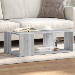 Sonata H Маса за кафе, сив сонома, 89,5x48x30 см, инженерно дърво - Măsuțe de living