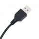 Sonata H Помощна маса с LED сив сонома 40x40x30 см инженерно дърво