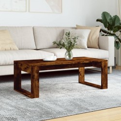 Sonata H Кафе маса, опушен дъб, 102x50x35 см, инженерно дърво - Măsuțe de living