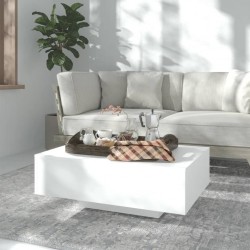Sonata H Маса за кафе, бяла, 85x55x31 см, инженерно дърво - Măsuțe de living