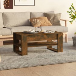 Sonata H Маса за кафе, опушен дъб, 102x55x45 см, инженерно дърво - Măsuțe de living