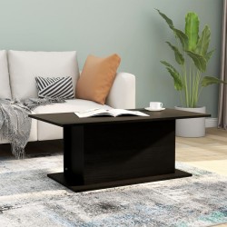 Sonata H Кафе маса, черна, 102x55,5x40 см, инженерно дърво - Măsuțe de living