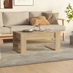 Sonata H Кафе маса, дъб сонома, 102x55x45 см, инженерно дърво - Măsuțe de living