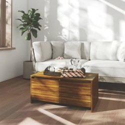Sonata H Кафе маса, кафяв дъб, 90x50x41,5 см, инженерно дърво - Măsuțe de living
