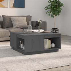 Sonata H Кафе маса, бяла, 80x81x36,5 см, борово дърво масив - Mese