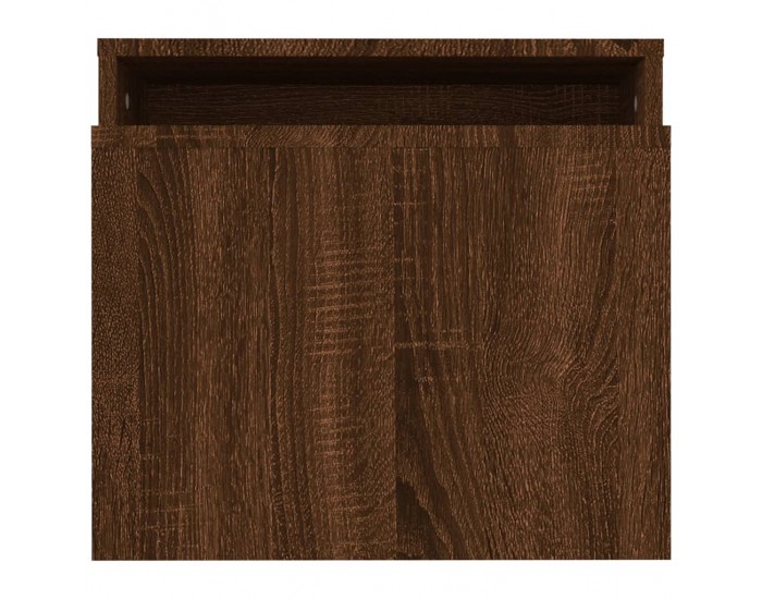 Sonata H Комплект маси за кафе кафяв дъб 100x48x40 см инженерно дърво