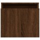 Sonata H Комплект маси за кафе кафяв дъб 100x48x40 см инженерно дърво